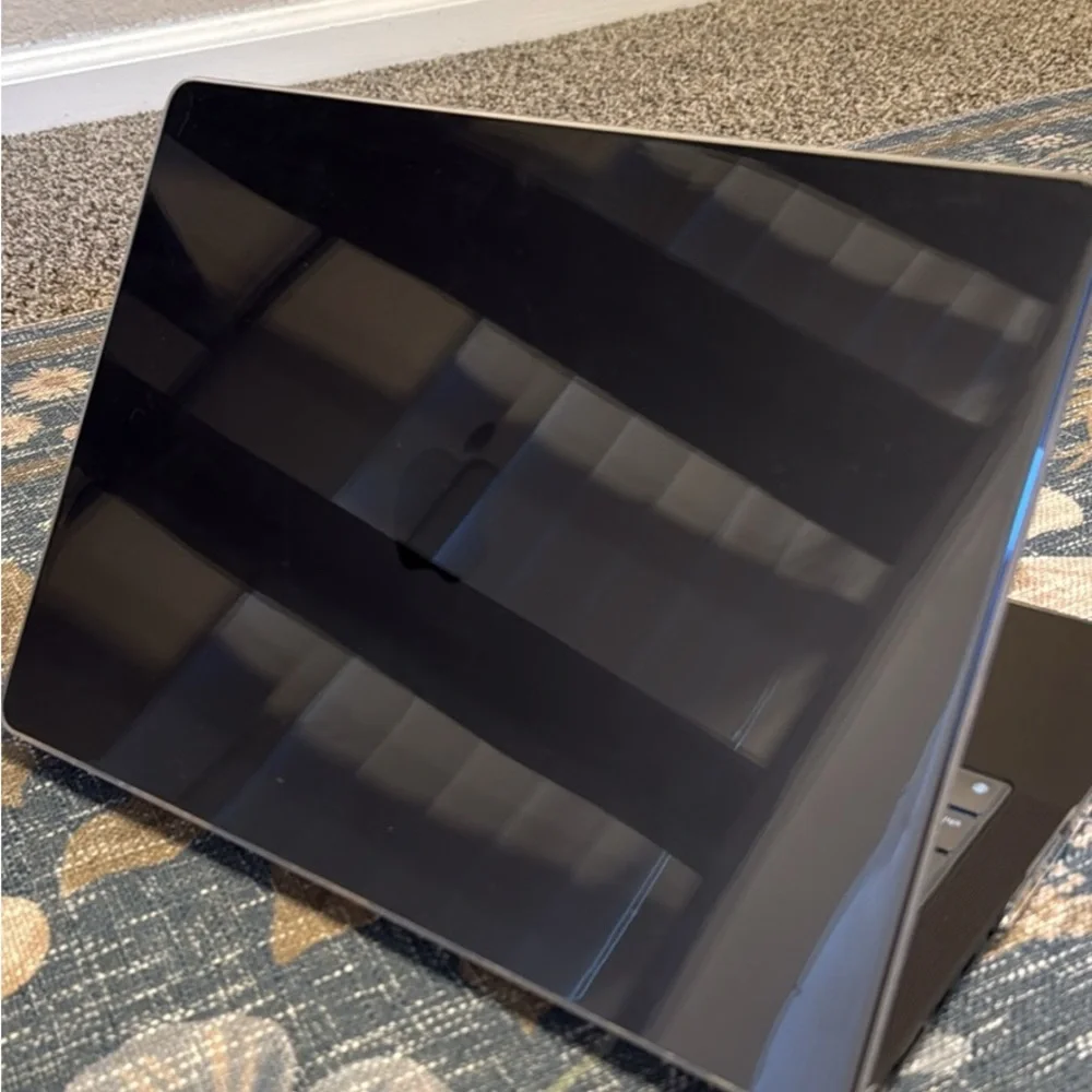 Sleek Black Laptop